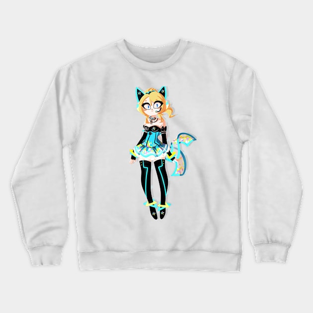 Eli Ayase: Cyber Crewneck Sweatshirt by scribblekisses